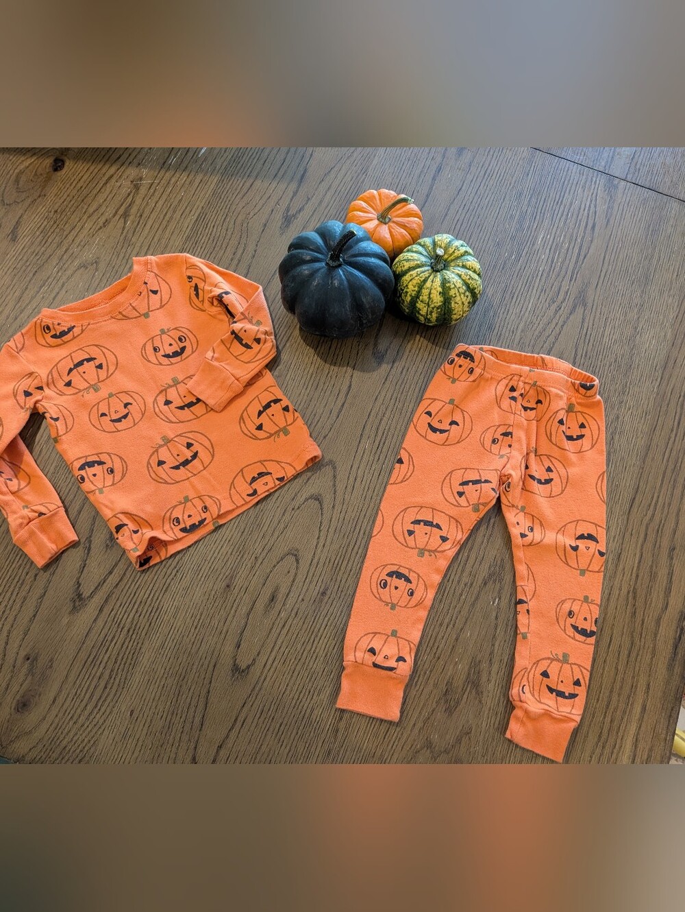 Carter's Halloween Pumpkin Snug-Fit Cotton Pajama Set  18M